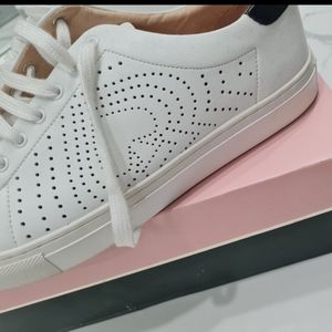 kate spade white sneakers